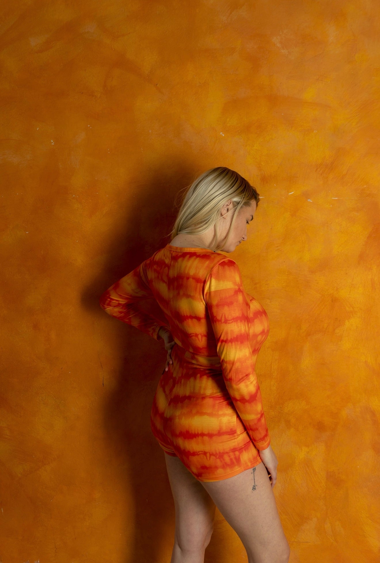 Ajiri Lounge Bodysuit - Solar